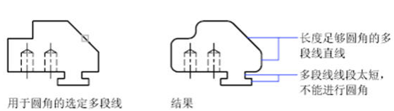 中望CAD多段线怎么倒圆角
