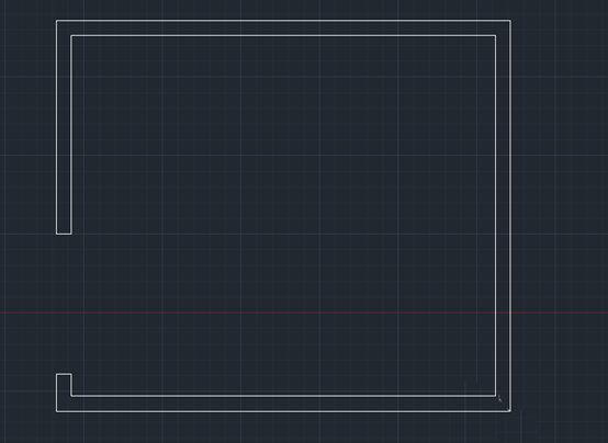 ​中望CAD2019怎么画一扇窗户