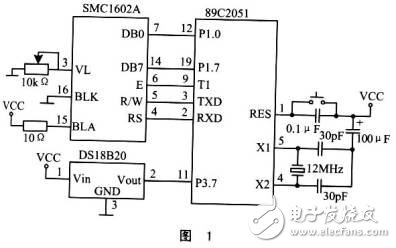 液晶显示温度计电路设计解析—电路图天天读（262）