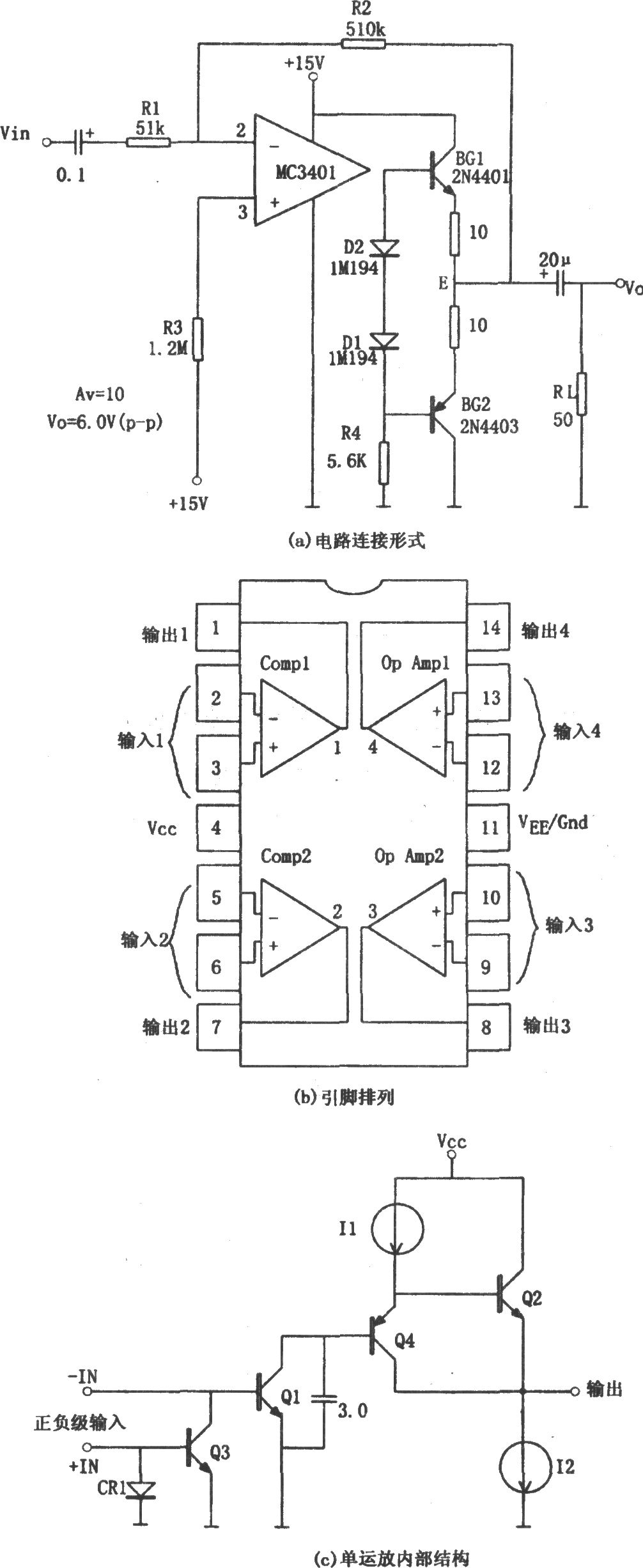 驱动50Ω负载的线性放大器  