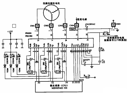 海信KFR-25GW-06BP变频空调器变频电动机