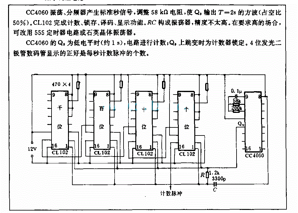数字测速电路