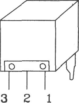 <b>PFS-4091高敏度红外接收器件内部电路图</b>