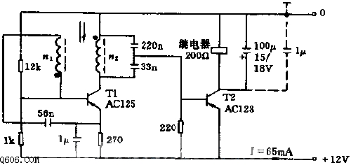 感应接近开关电路图